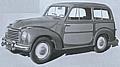 Fiat 500 C Topolino Belvedere